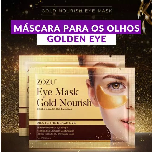 Máscara Para Os Olhos Golden Eye - Acabe com suas Olheiras e Bolsas Oculares Kaypestore 