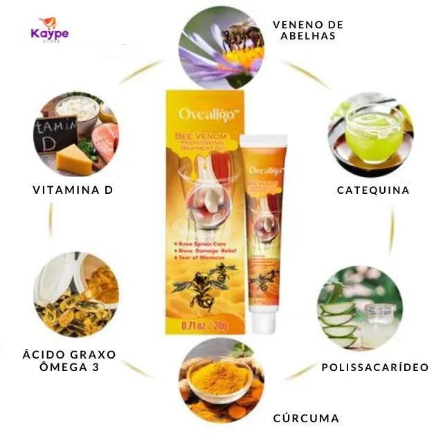 Meltox Propolis Gel - Combate Inflamações, Inchaços e Dores Localizadas Kaypestore 