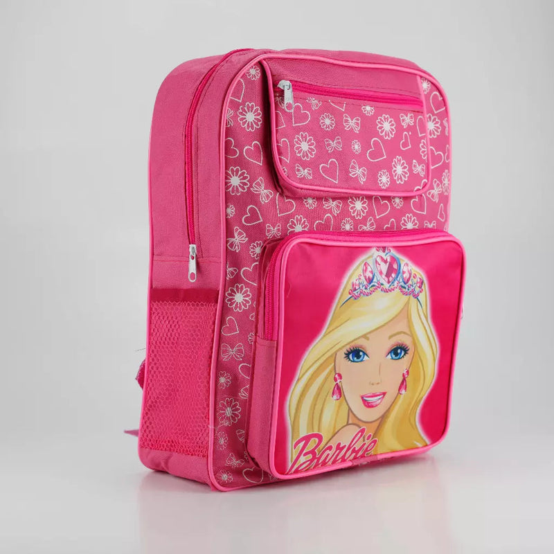 Mochila Escolar Infantil Feminina - Super Resistente (Barbie, Princesas,Frozen, LOL) MDI007 Kaypestore Barbie 