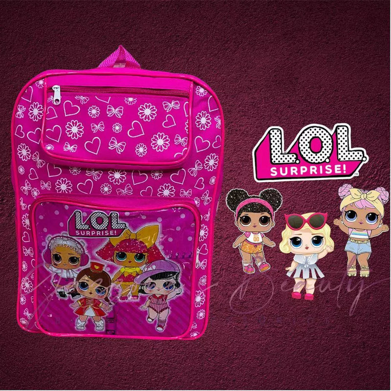 Mochila Escolar Infantil Feminina - Super Resistente (Barbie, Princesas,Frozen, LOL) MDI007 Kaypestore LOL 