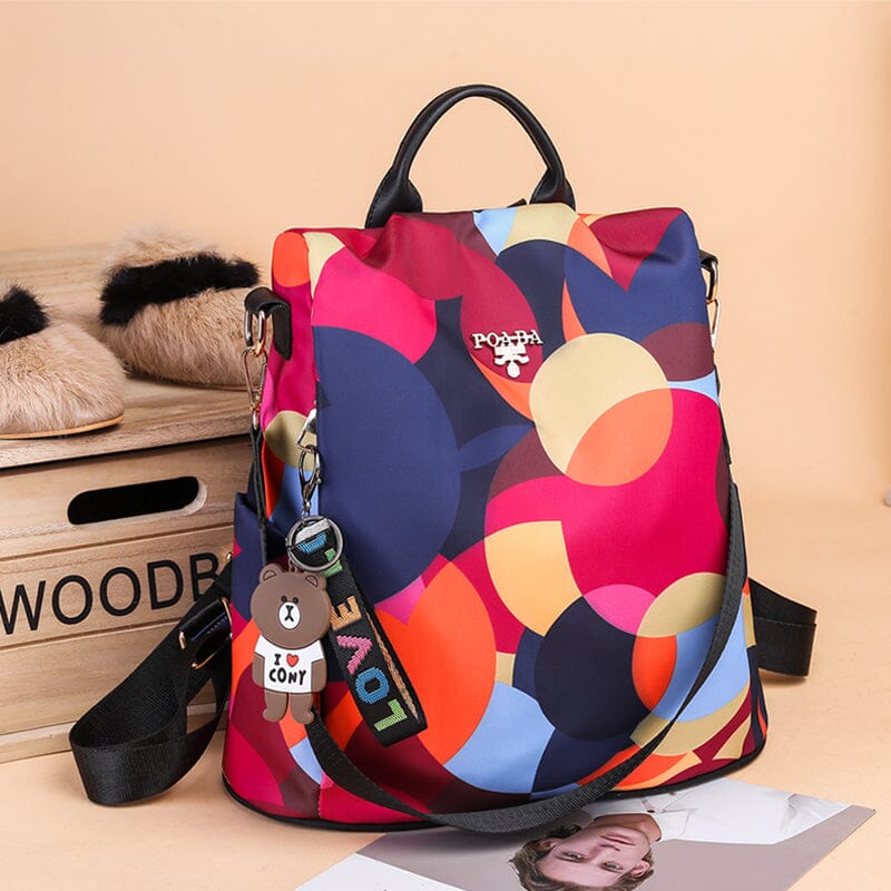 Mochila Feminina Colorida Plus- Impermeável MDF008 Kaypestore 