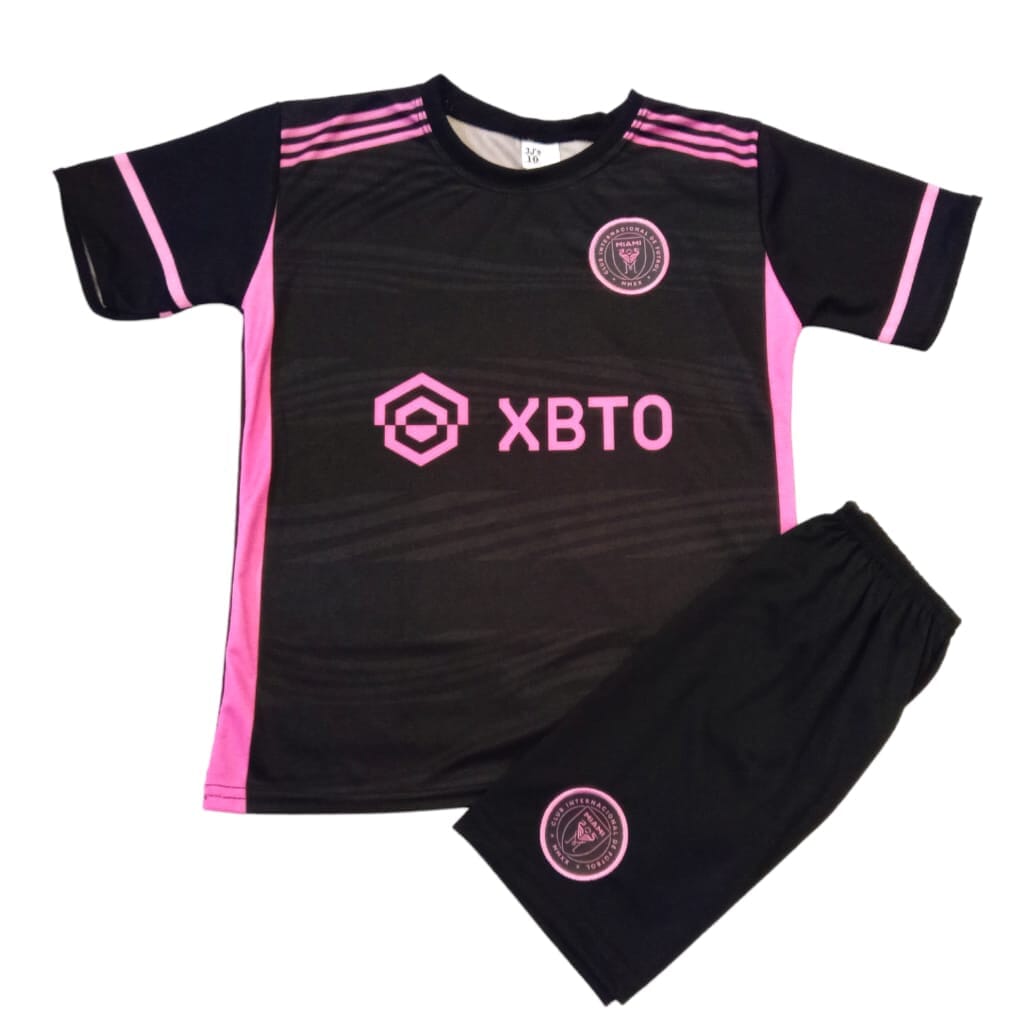 O Conjunto Infantil Inter Miami Messi 10 - Camisa + Shorts ESP007 Kaypestore 6 Preto 