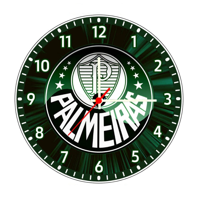 O Relógio de Parede Palmeiras - Celebre Seu Time Com Estilo! ESP004 Kaypestore 