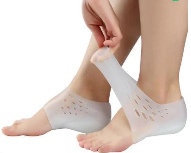 Palmilha Ortopédica De Silicone - Fascite Plantar, Esporão Ósseo no Calcanhar ORT016 Kaypestore 