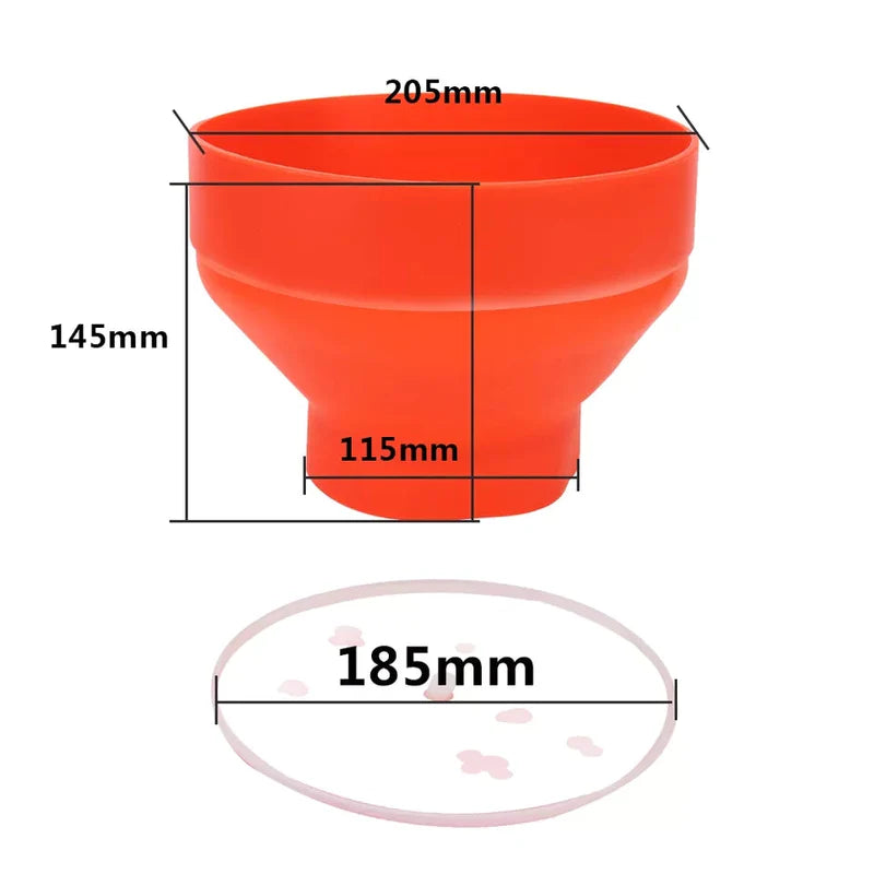 Pipo10 - Pipoqueira de Micro-ondas - Aproveite a Revolução das Pipocas saudáveis em Casa! CZ029 Kaypestore 