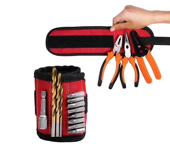 Pulseira Magnética para Ferramentas e Parafusos FR006 Kaypestore 
