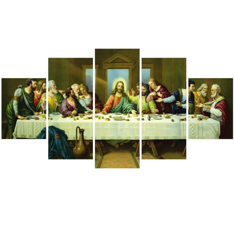 Quadro Decorativo Última Santa Ceia De Jesus Kaypestore 