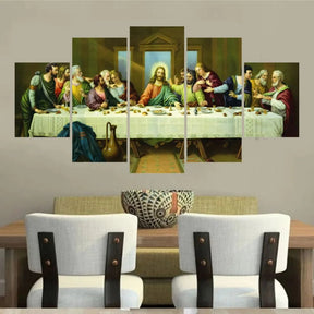 Quadro Decorativo Última Santa Ceia De Jesus Kaypestore 