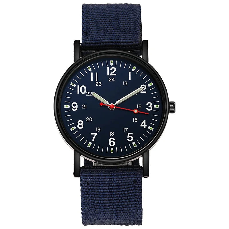 Relógio de Luxo Masculino Alpha Watch Kaypestore Azul Marinho 
