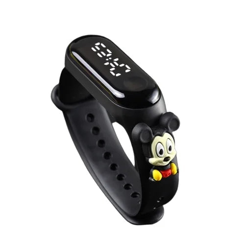 Relógio Infantil Masculino Heróis - à Prova d'Água Kaypestore Mickey 
