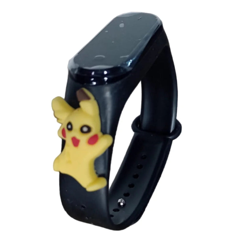 Relógio Infantil Masculino Heróis - à Prova d'Água Kaypestore Pikachu 
