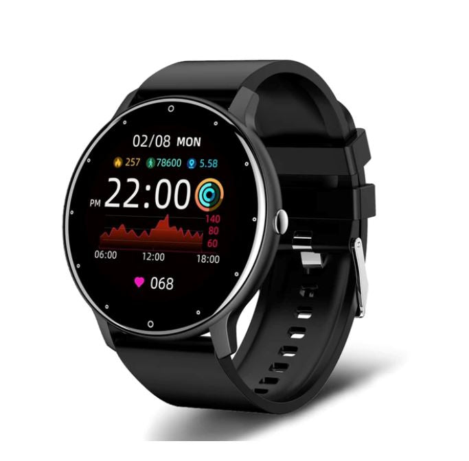 Relógio Inteligente Smartwatch LIGE 2022 Unissex - Tela de Toque, À prova d'água, Bluetooth, IOS e Android RL003 Kaypestore 