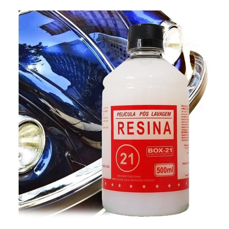Resina Auto Brilho Profissional - Proteção Duradoura e Brilho Intenso para a Pintura do seu Carro 500Ml Kaypestore 