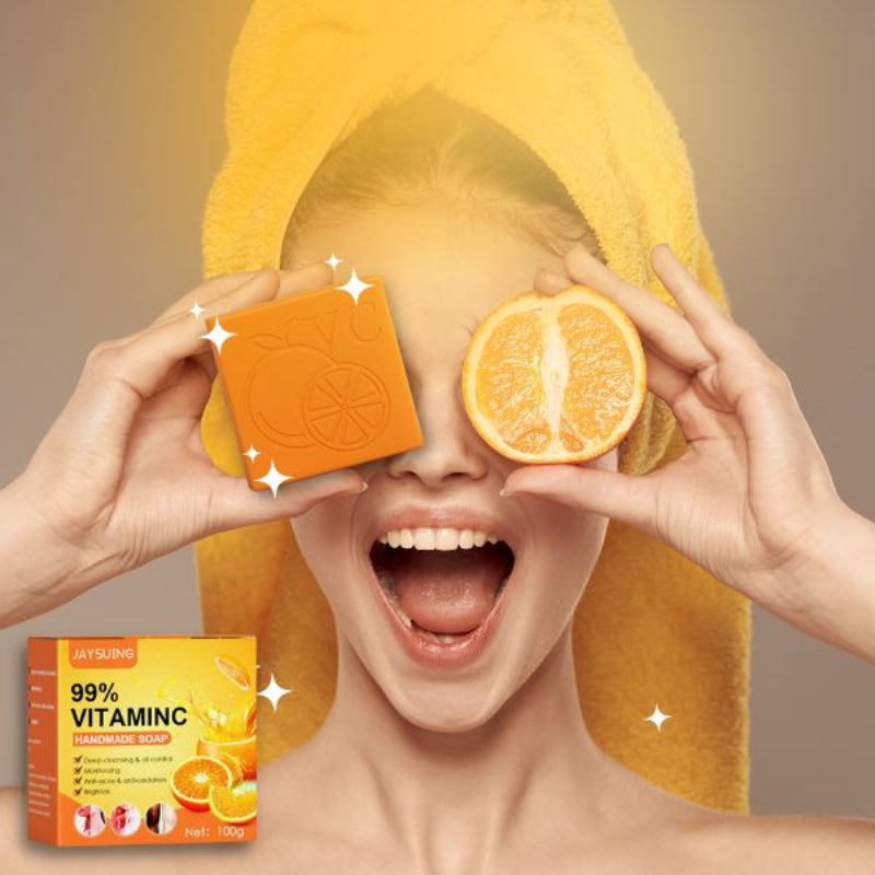 Sabonete Clareador de Virilhas e Axilas Com Vitamina C e Ácido Kójico BL018 Kaypestore 