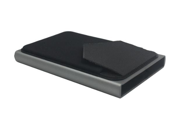 SafeCard - Carteira Original com Proteção Magnetica para Cartão Anti Golpe e Anti Furto MDM006 Kaypestore Com Bolso Preto 