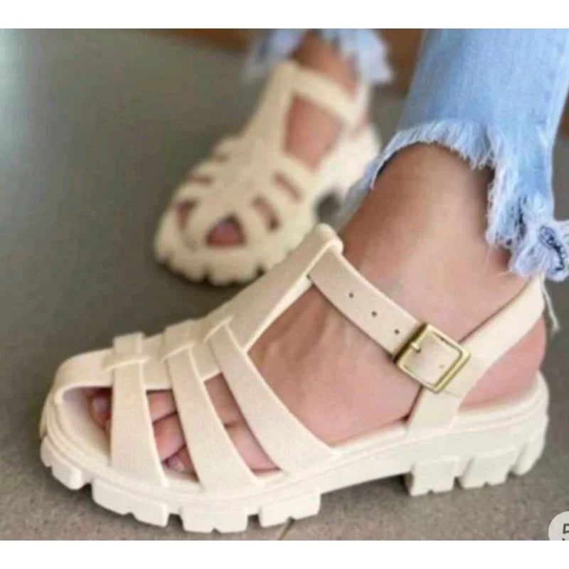 Sandália Feminina Fisherman Vip Kaypestore Bege 29/30 