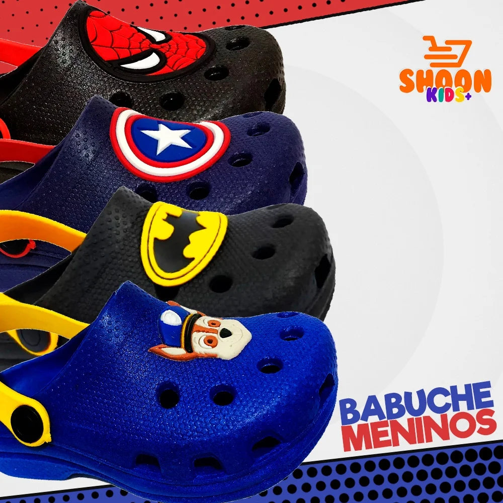 Sandália Infantil Heróis Kaypestore 