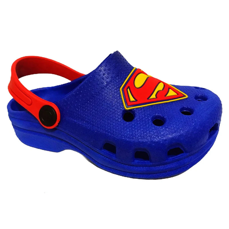 Sandália Infantil Heróis Kaypestore Super Man 19/20- 12 cm 