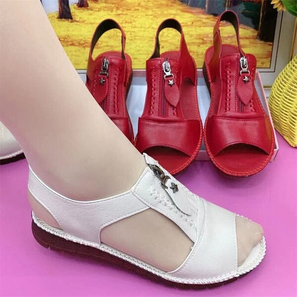 Sandália Ortopédica Confort Celiny Genova CAL005 Kaypestore Branco 36 
