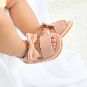 Sandália Princesa Laço - Conforto e Encanto para Seu Bebê MMB015 Kaypestore 