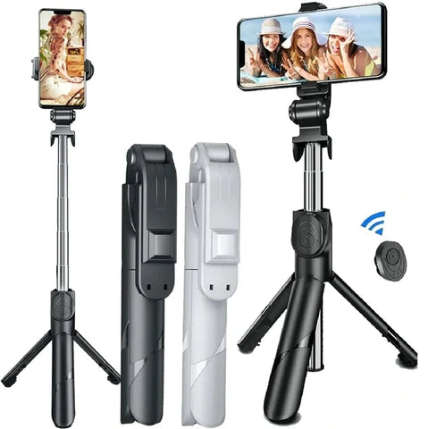 Selfie Stick Bastão de Selfie 3 em 1 - Moderno e Prático Kaypestore 