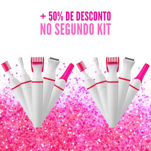 Senzapelli Original - Depilador Profissional 5 em 1 - PROMOÇÃO 40% OFF BL011 Kaypestore 2 KITS 