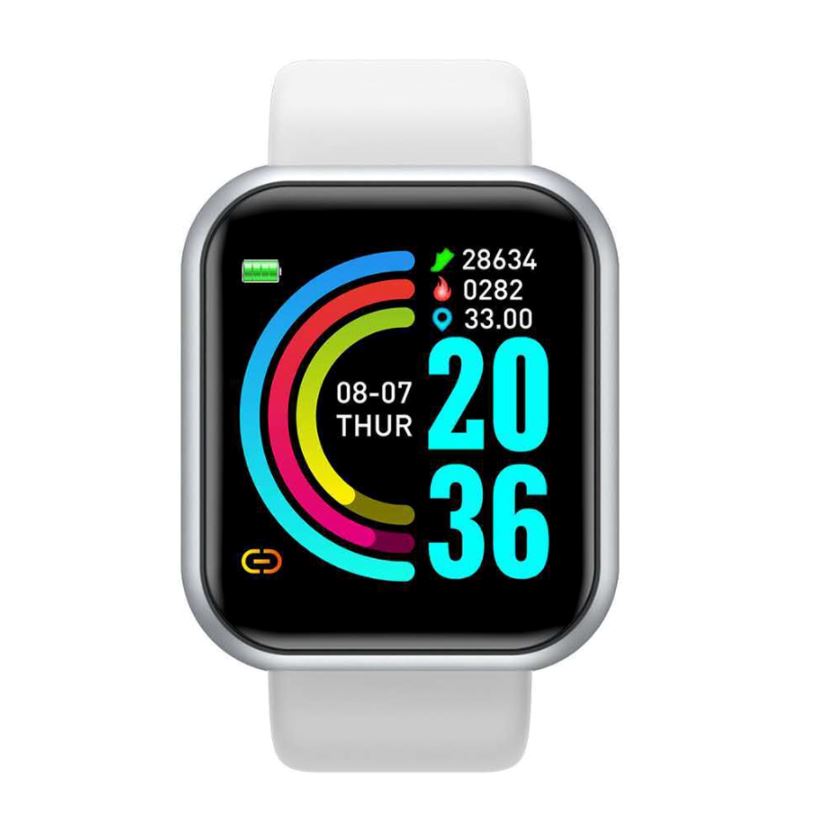 SmartWatch D20 (Frete Gratis) TC004 Kaypestore Branco 