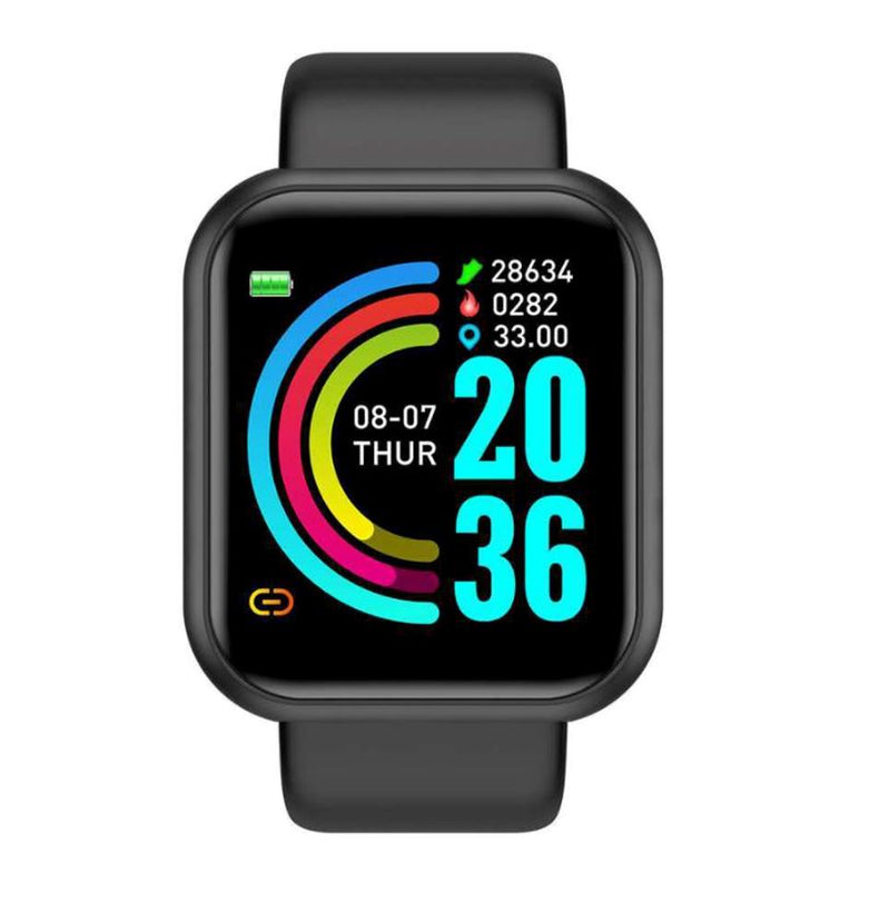 SmartWatch D20 (Frete Gratis) TC004 Kaypestore Preto 