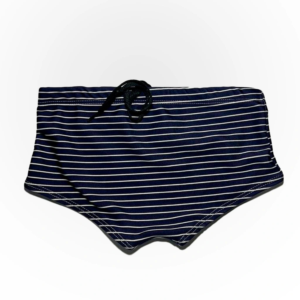 Sunga Infantil Forrada Masculina com Proteção UV - 2 a 12 Anos Kaypestore Listrada 