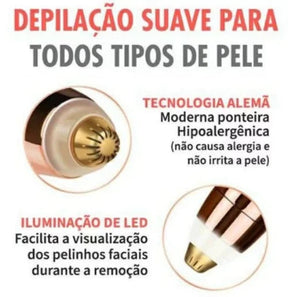 Super Caneta Depiladora - Diga Adeus aos Pelos Indesejados de Forma Rápida e Indolor! BL038 Kaypestore 