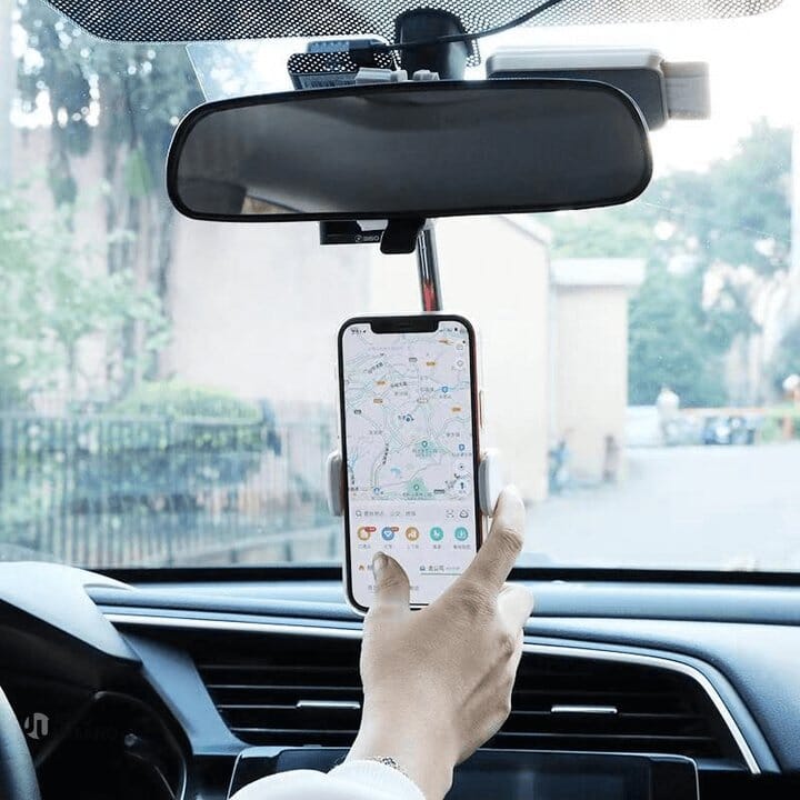 Suporte de Celular para Carro de Aço Inoxidável instalado no Retrovisor- CelularHolder CAR006 Kaypestore 