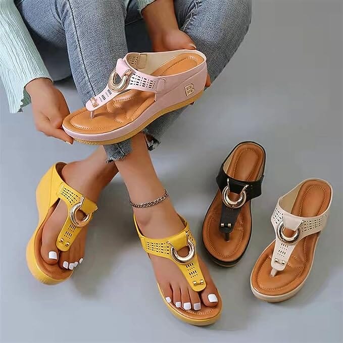 Tamanco Ortopédico Aurora Barel BeLinda - Estilo e Conforto para os Dias de Verão CAL014 Kaypestore 