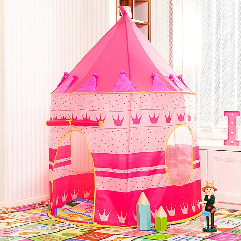 Tenda Toca Cabana Castelo Infantil - O Mundo Mágico das Brincadeiras! BRQ017 Kaypestore 