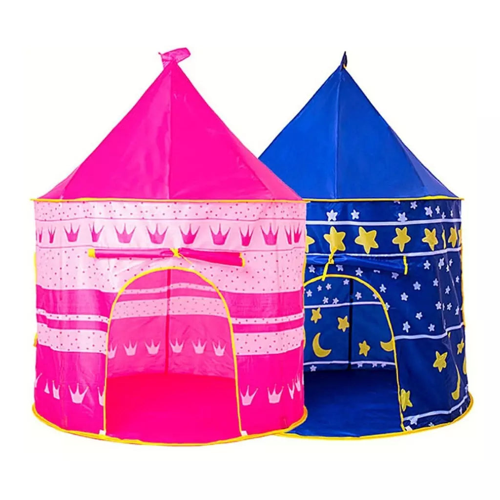 Tenda Toca Cabana Castelo Infantil - O Mundo Mágico das Brincadeiras! BRQ017 Kaypestore Rosa 
