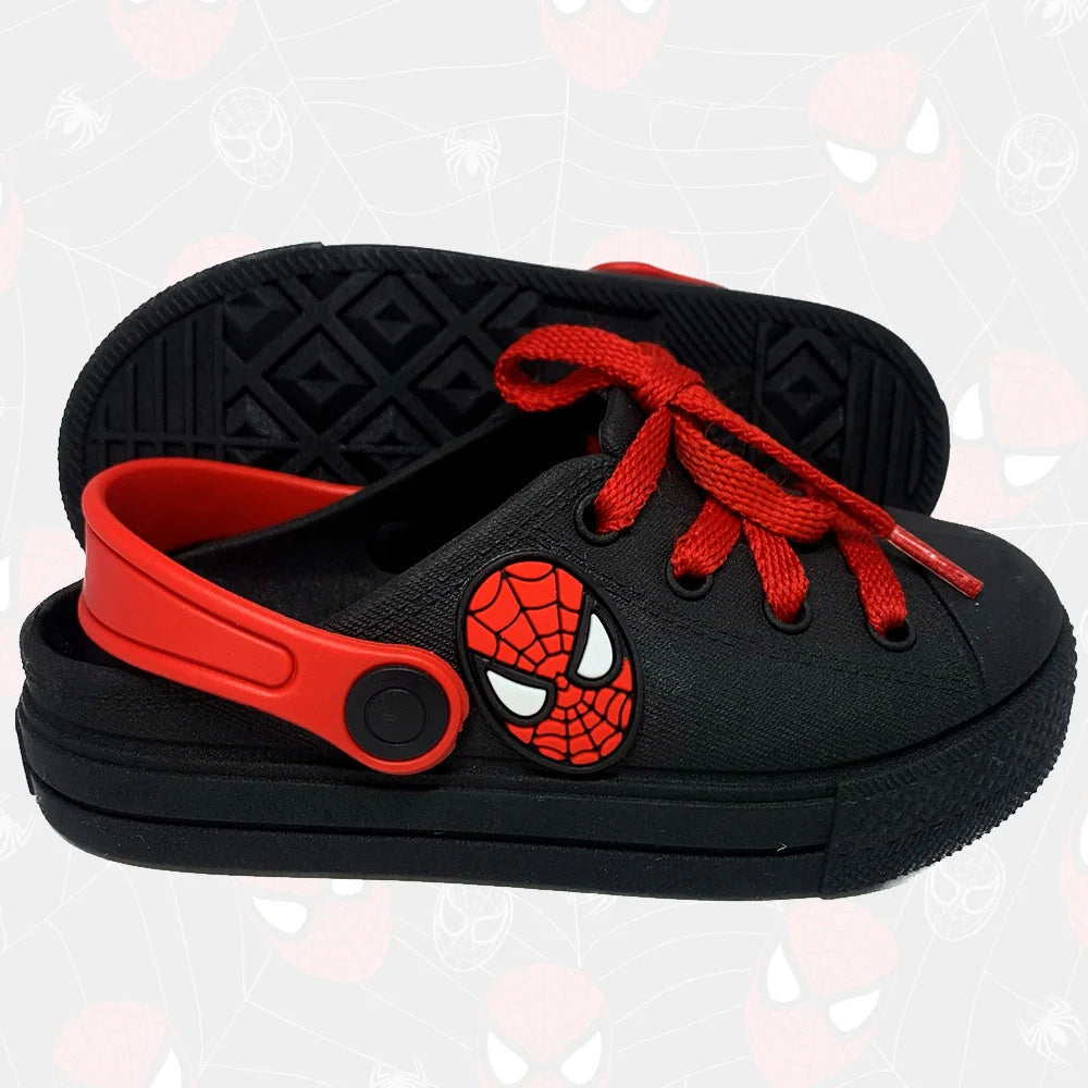 Tênis Sandália Babuche Infantil Homem Aranha Kaypestore 