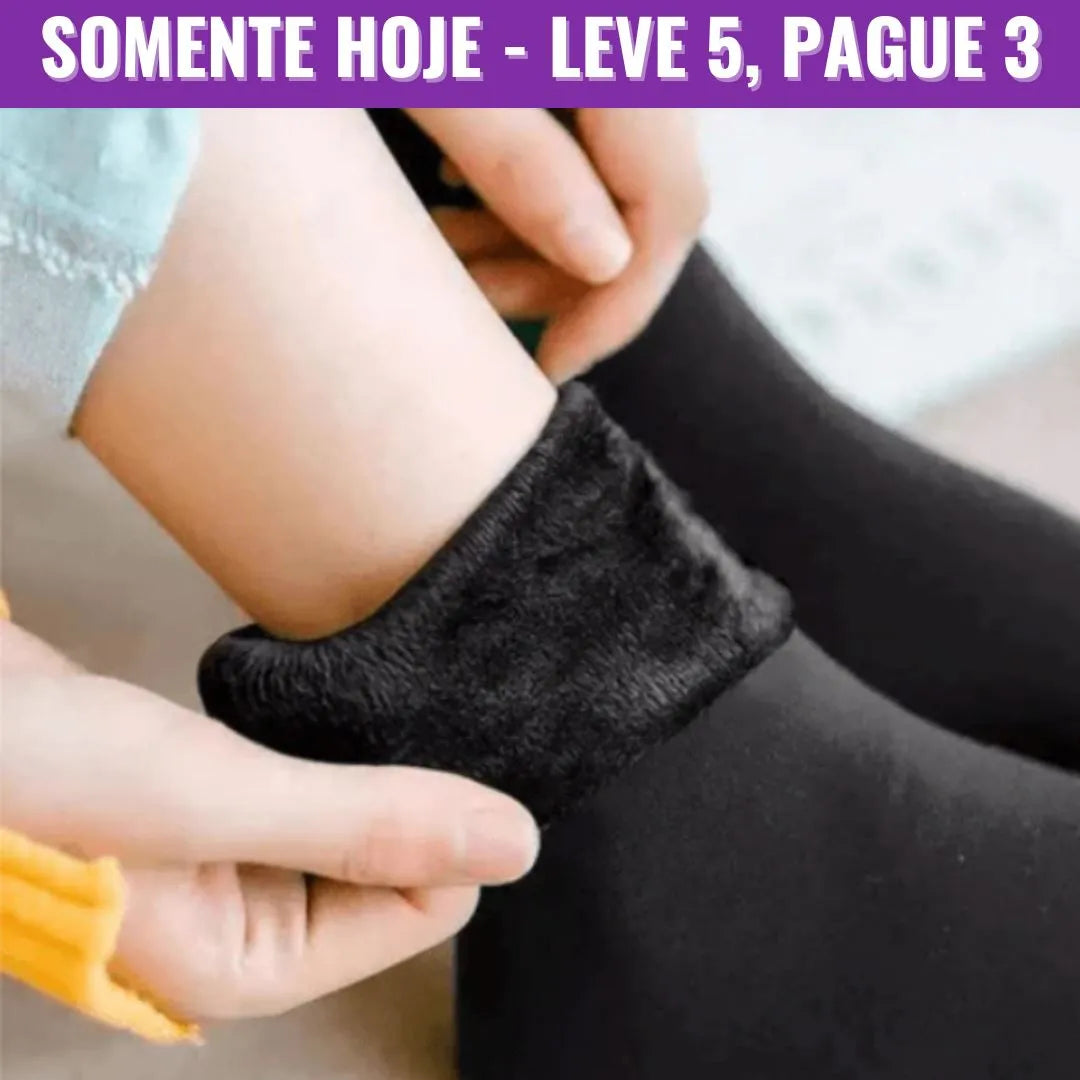 TermicSox - Meia Térmica Aveludada Auxilia na Circulação - LEVE 5 PAGUE 3 MDF007 Kaypestore 