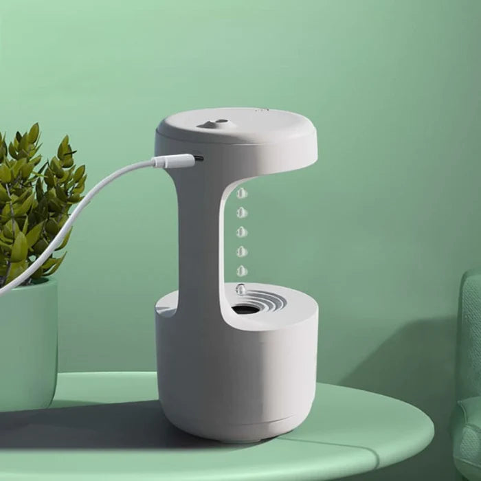 Umidificador e Difusor de Aromas- Decoração com Efeito Anti-Gravidade original CA019 Kaypestore 