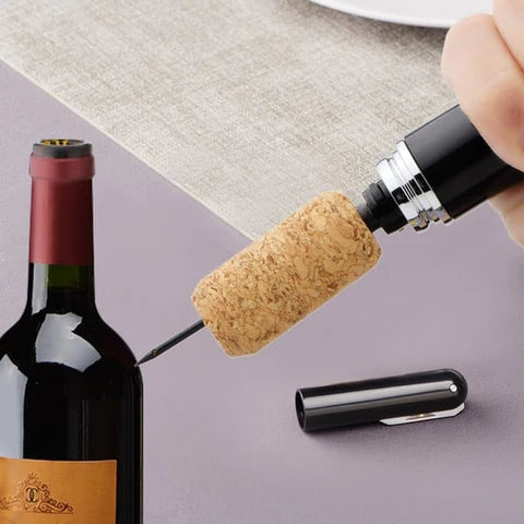 VineBar - Abridor de Garrafa de Vinho com Bomba de Ar CZ022 Kaypestore 